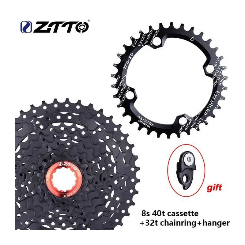 Pièce Détachée,ZTTO Vtt 8 Vitesses 11 40T Cassette VTT Pièces De Vélo 8 S 40t Roue Libre 8 S Pignon 8v Noir - Type 8s40-32 - Avis / Test 3 Pièce Détachée,ZTTO Vtt 8 Vitesses 11 40T Cassette VTT Pièces De Vélo 8 S 40t Roue Libre 8 S Pignon 8v Noir - Type 8s40-32 - Avis / Test