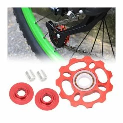 Poulie De Dérailleur Arrière De Roue De Guide De Roulement En Céramique De Vélo Alliage CNC Pour Vélo De Montagne(rouge 11 - Avis / Test