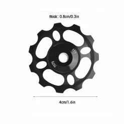 Qiilu Poulie De Roue Jockey Poulie De Dérailleur Arrière De Roue Jockey 11T Pour Pièces De Rechange De Vélo De Montagne (no - Avis / Test