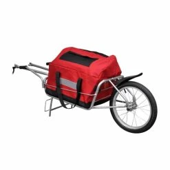 Style Élégance Chic - Remorque Vélo - Remorque De Bicyclette à Une Roue Avec Sac De Rangement - 29734 - Avis / Test