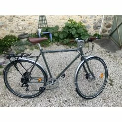 Vélo Urbain Autre Marque -Porte-vélos et Barres de Toit Soldes velo de ville stalhasten effekt 8 vitesses freins a disque hydraulique 1