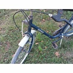 Vélo Urbain Autre Marque -Porte-vélos et Barres de Toit Soldes velo decathlon bleu femme ville 1