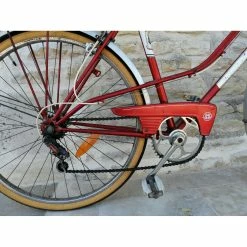 Vélo Urbain Motoconfort -Porte-vélos et Barres de Toit Soldes velo femme vintage motoconfort 2