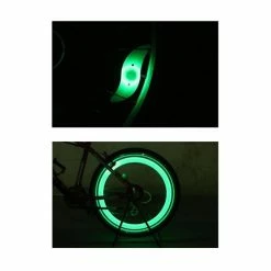 Veronique Bike A Parlé De Lumière Décoration Imperméable à Vélo Roue Lumière Vélo Vert - Avis / Test