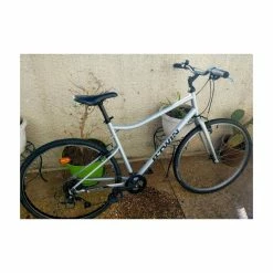 Vélo Tout Chemins Btwin -Porte-vélos et Barres de Toit Soldes vtc btwin riverside 120 3