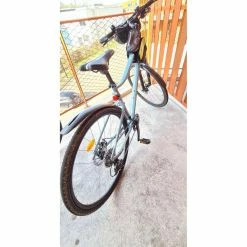 Vélo Tout Chemins Btwin 6 Vélo Tout Chemins Btwin -Porte-vélos et Barres de Toit Soldes vtc riverside 1